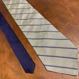 Tommy Hilfiger silk plaid tie